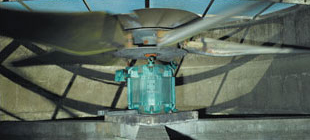 Fan Mounted to Motor